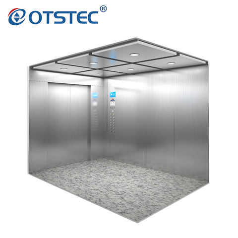 Traditional Hairline Stainless Steel Hospital Elevator