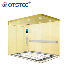 China Hairline stainless steel hospital elevator